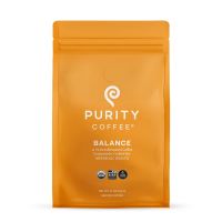 BALANCE Purity Organic Coffee - 1/3 Caffeinated Medium Roast Ground Coffee (12 oz)