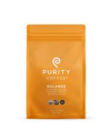 BALANCE Purity Organic Coffee - 1/3 Caffeinated Medium Roast Whole Bean Coffee (12 oz)