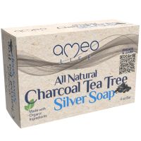 Silver Infused Soap - Charcoal Tea Tree